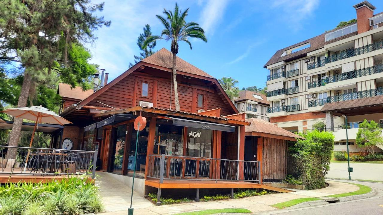 Апартаменты Flat 217 Granja Brasil - Com Piscina Em Itaipava Петрополис Экстерьер фото