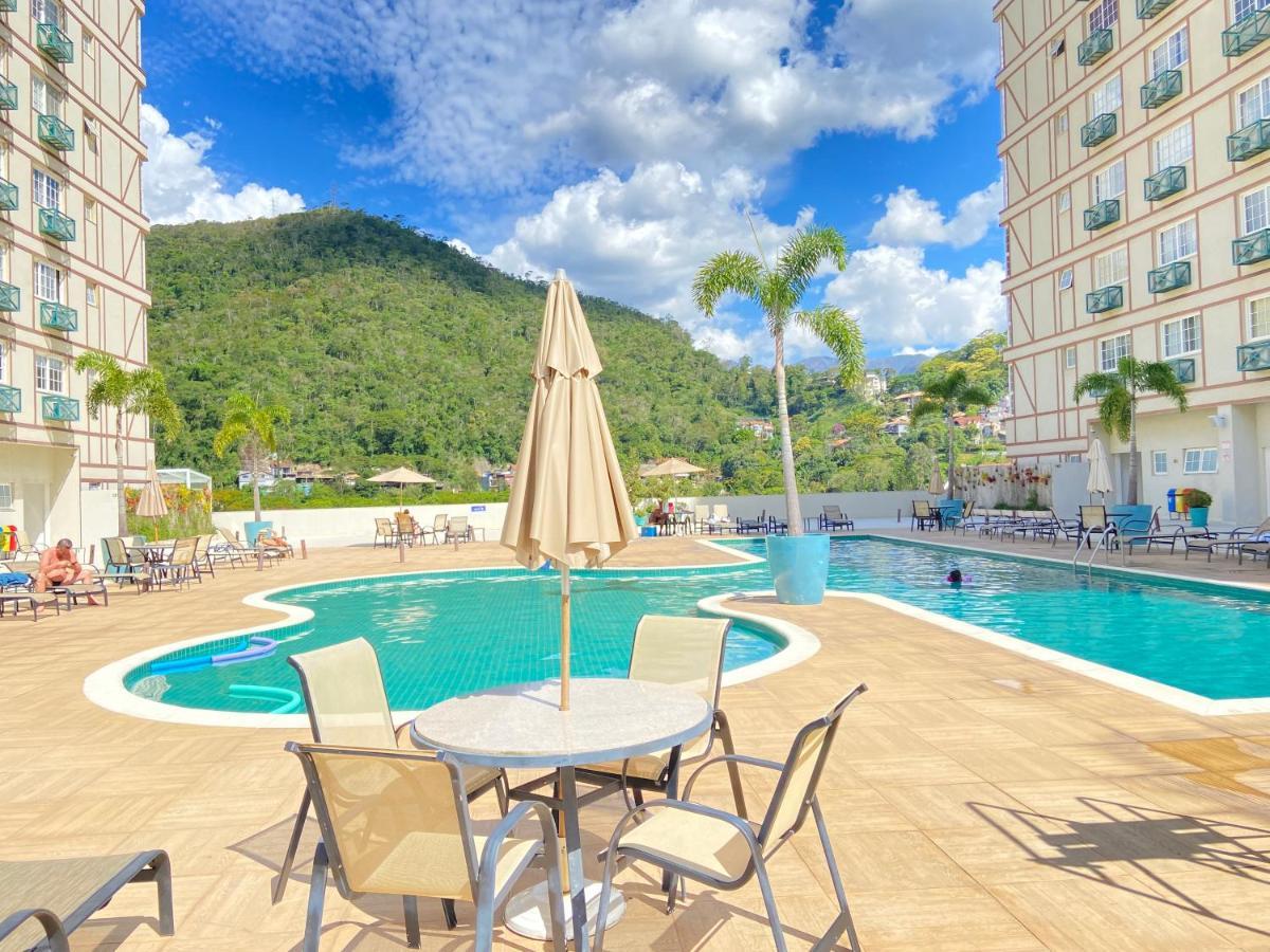 Апартаменты Flat 217 Granja Brasil - Com Piscina Em Itaipava Петрополис Экстерьер фото