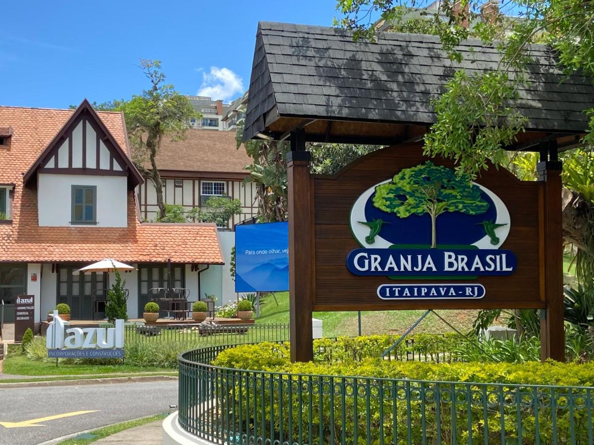 Апартаменты Flat 217 Granja Brasil - Com Piscina Em Itaipava Петрополис Экстерьер фото
