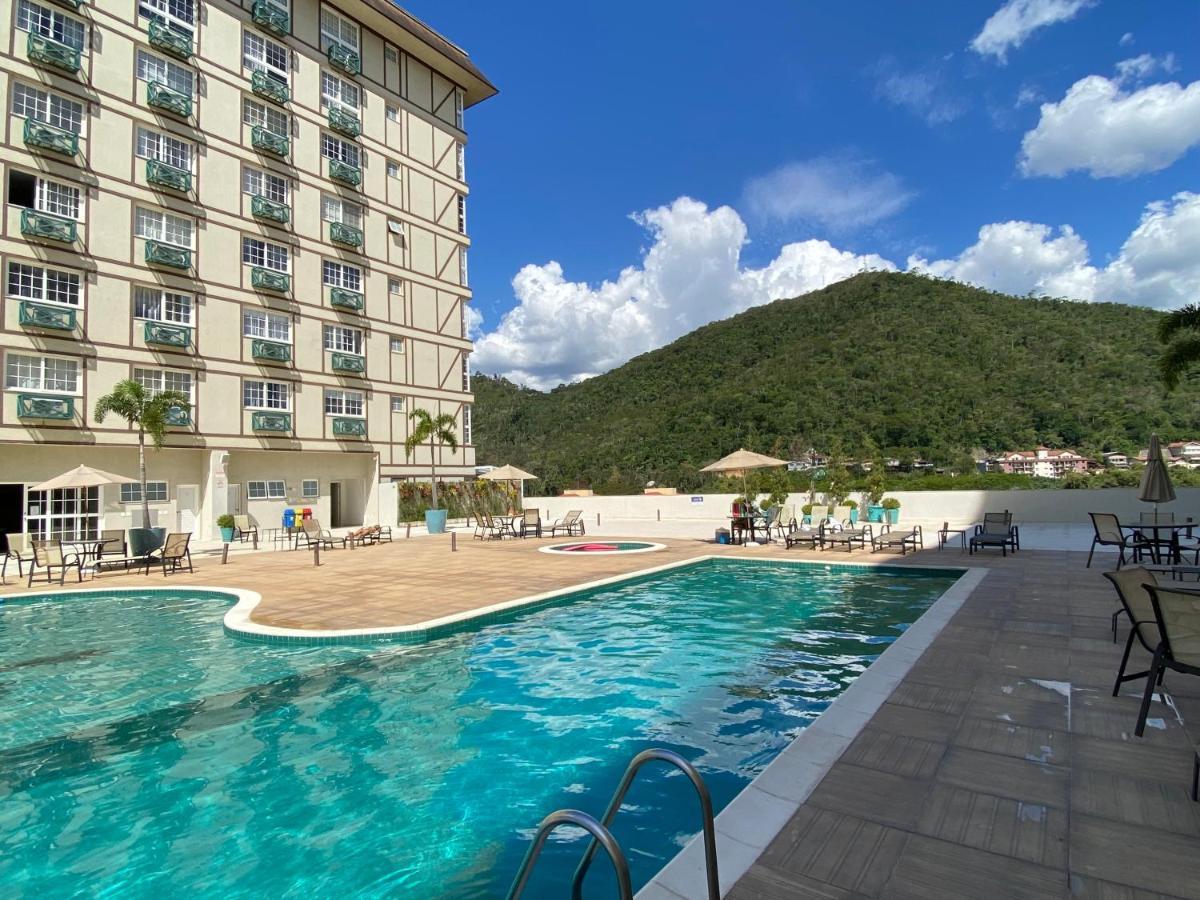 Апартаменты Flat 217 Granja Brasil - Com Piscina Em Itaipava Петрополис Экстерьер фото