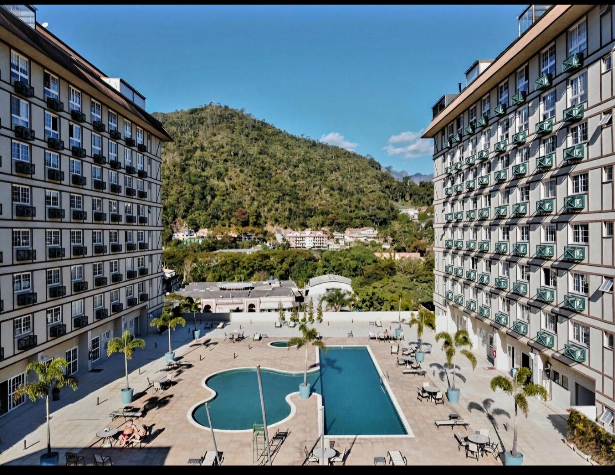 Апартаменты Flat 217 Granja Brasil - Com Piscina Em Itaipava Петрополис Экстерьер фото